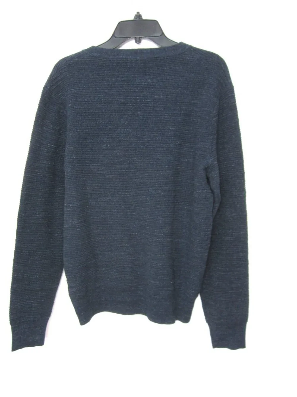 J. Crew NEW Rugged Cotton Waffle Sweater Mens Size M Heathered Casual Crew Neck